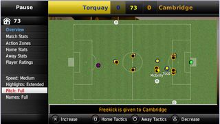 Illustration for article titled Football Manager 2009 PSP & Mac Screens